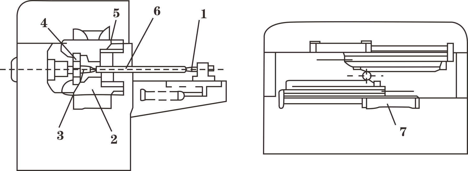 圖意示構(gòu)結(jié)機(jī)齒搓